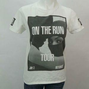 Jay Z and Beyonce OTR 2014 Tee Small